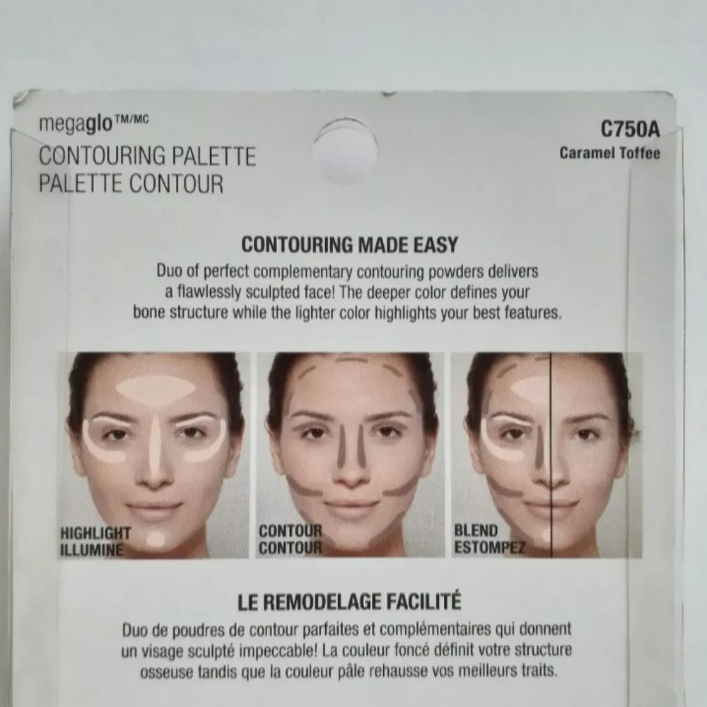 2/$20 Wet n Wild Mega Glo Contouring Palette Contour C750A CARAMEL TOFFEE 0.44Oz